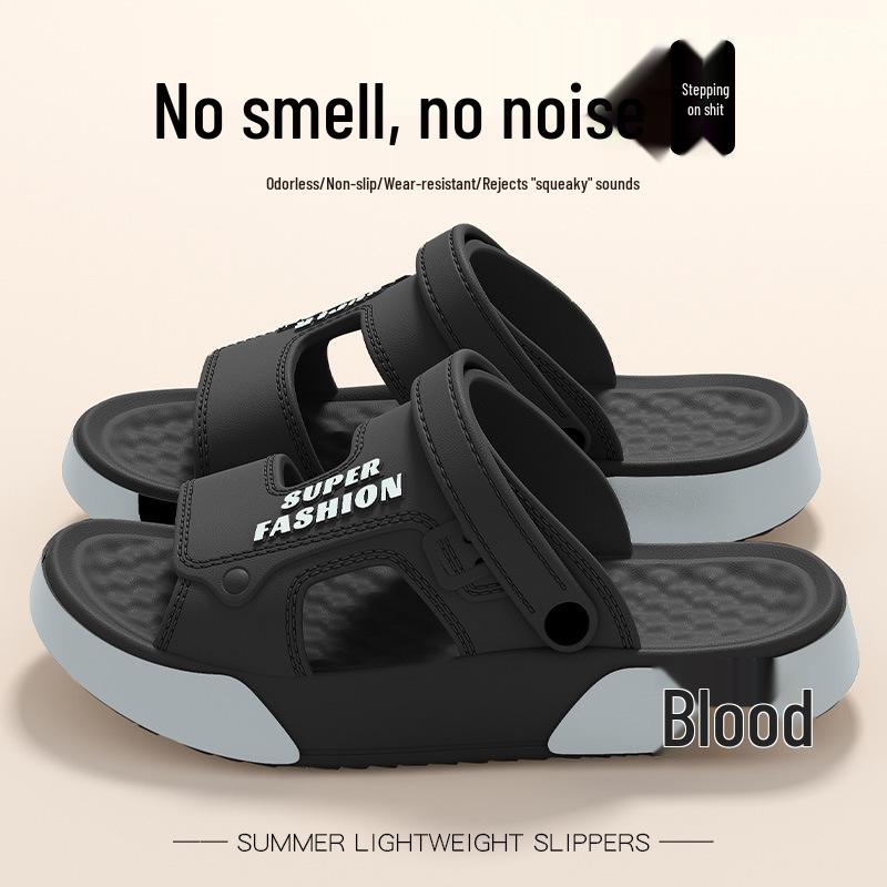 

Мужские модные шлепанцы двойного назначения для улицы, спорта и пляжа 2025 44-45