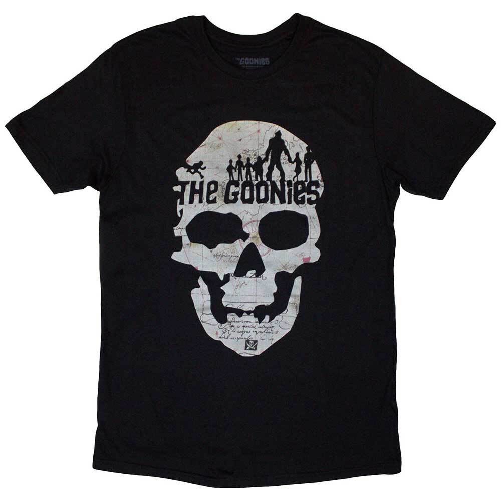 

The Goonies Skeleton T-Shirt Tops Tee Black New 3XL