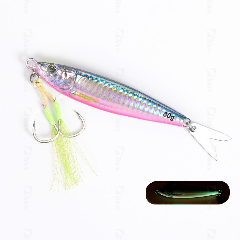 Slow Sinking Simulation Fish Lures Metal Artificial Fishing Bait Fishing Lures  Saltwater Fishing Style2