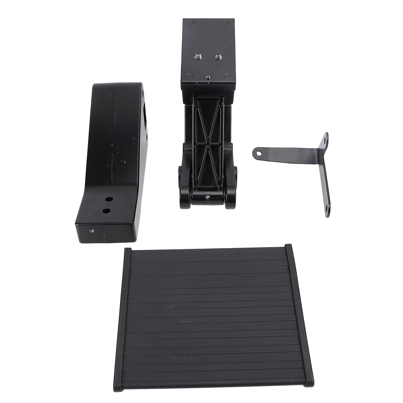 Retractable Bumper Step 82214245AD Metal 300lbs Load Bearing Sturdy Structure Rear Bed Step