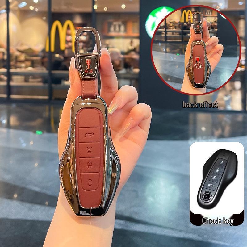 2026 Hongqi HS6 PHEV Key Case NFC Card Protective Shell for All Genders