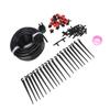 65.6ft Drip Irrigation System Adjustable Dual Way Red Cap Drip Emitters Automatic Sprinkler System