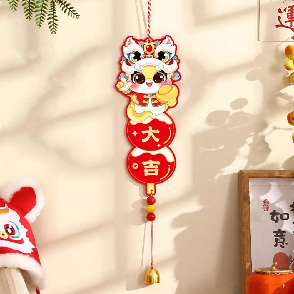 Blessing Chinese Snake Year Pendant Traditional Fu Character Hanging Ornament  Home New Year Decor