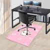 1pc cow strawberry Carpet Office Rug Outdoor Mat Home Decor Area Carpet Festival Gift