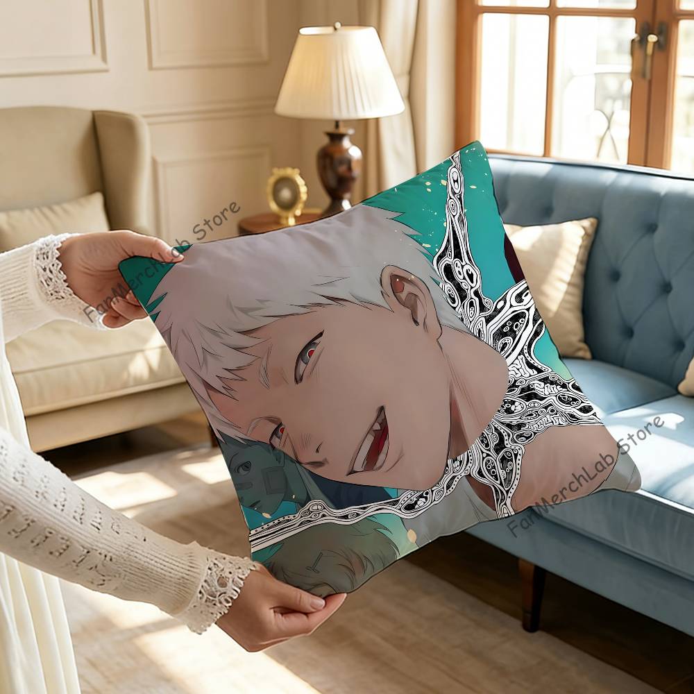 The SSummer HHikaru Died Pillow Case Plush Fabric Soft Pillowcase Double Sided Print Sofa Cushion Cover Throw