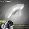 Motorcycle Iron Front Fender Unpainted Mudguard Cover For Harley M8 Softail Fatboy 2018-Up For 160 R18 Front Wheel Fender Cover