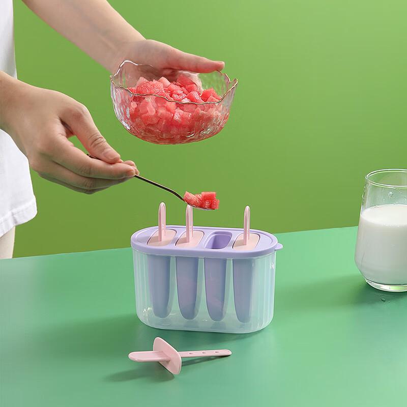 Meiliya Food-Grade DIY Popsicle & Ice Cream Molds - 2 Sets