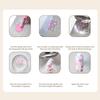 Reusable Stainless Steel Manicure Stencil with Timelesses Lace Pattern Suitable for Bridal or Party Nail Designs