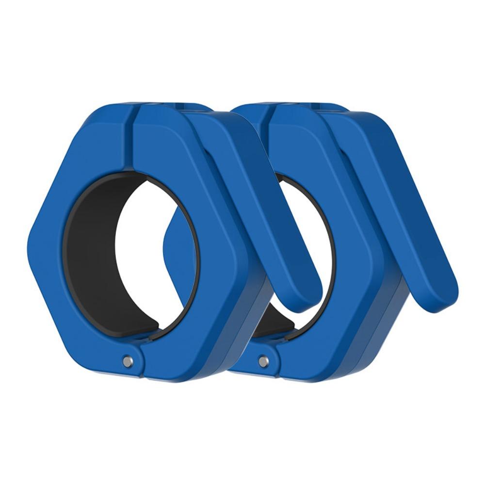 Quick Release Weightlifting Barbell Clamps Hexagon Barbell Collars Barbell Spin Lock  Weightlifting