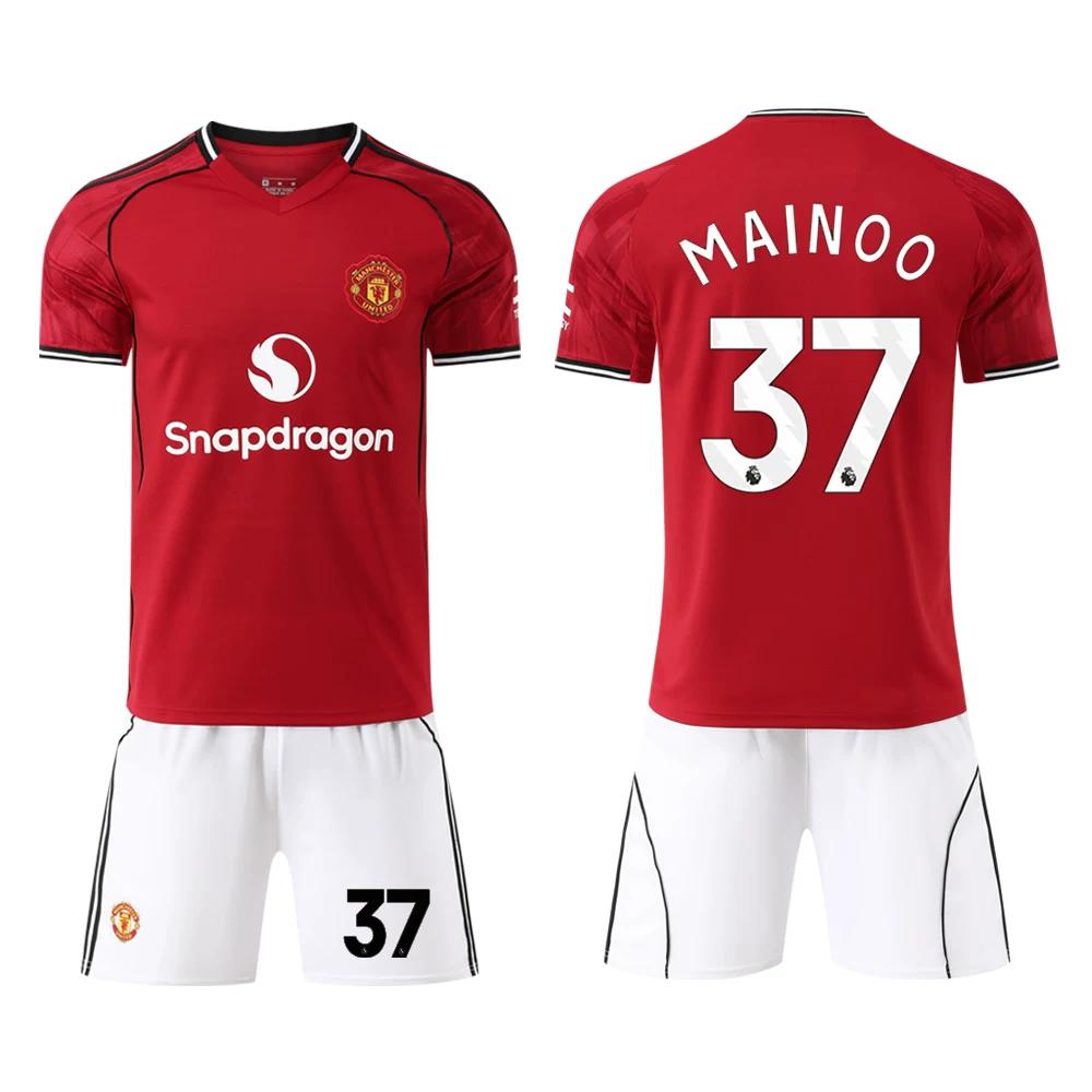 25/26 Man Utd Red Jersey No.37 16
