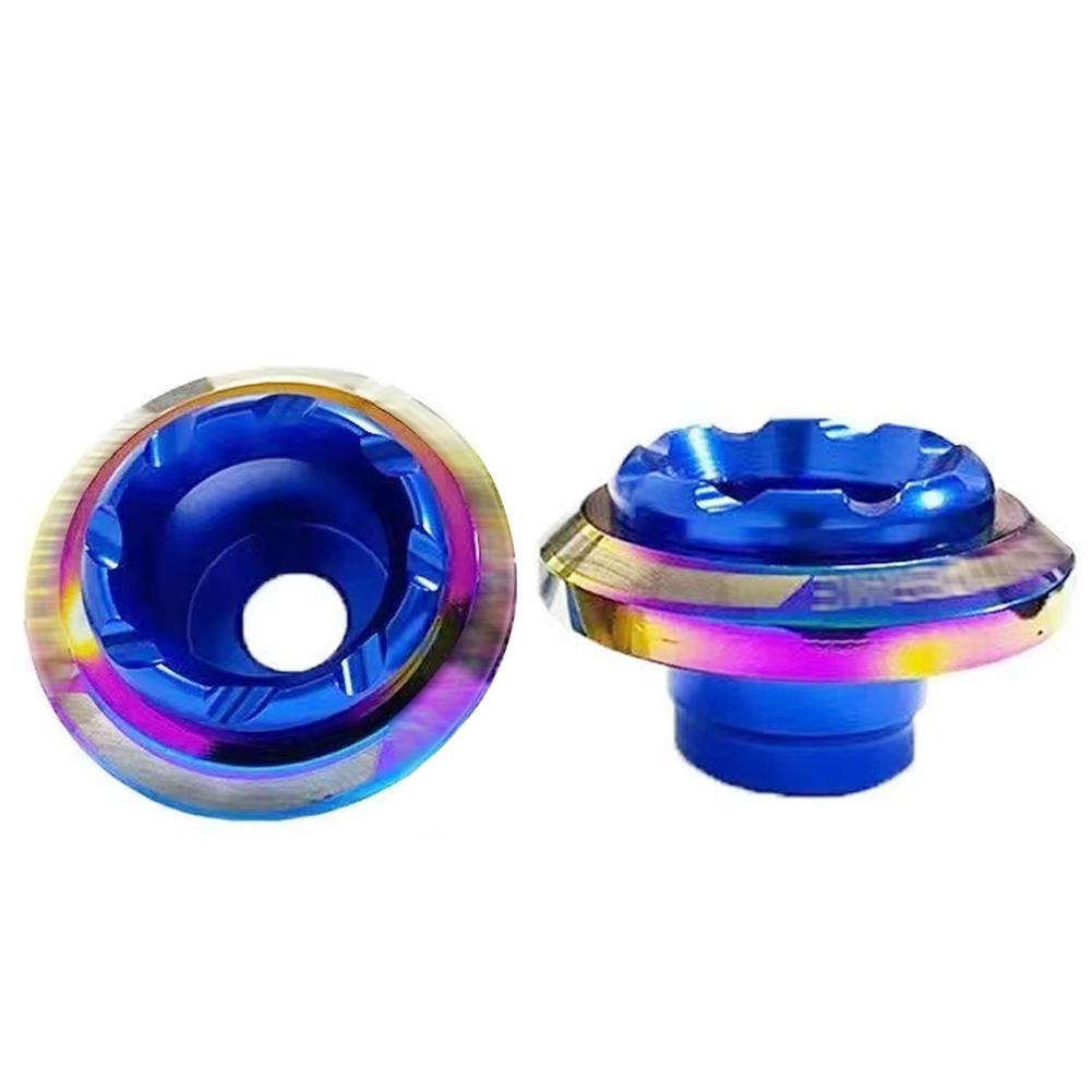 2 Stück Motorrad Aluminiumlegierung Elektroroller Zubehör Schutzpolster Anti-Kollisionsschutz Stoßdämpfende Schieberkappen