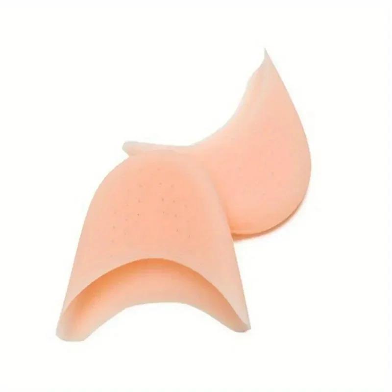 

1Pair Soft Silicone Gel Toe Caps For Ballet Pointe Dance Shoes Breathable Anti Blister Pouch Protector