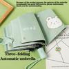 Windproof Folding Umbrella,parasol umbrella,Cute Little Bear,Automatic Umbrella,UV Blocking and shading,Portable for Travel,Gift