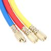 R410A 1/4'' Sae Ac Charging Hose Set 500 Psi For Air Condition Refrigerant Hoses R134 R22 Refrigeration Charging Tool