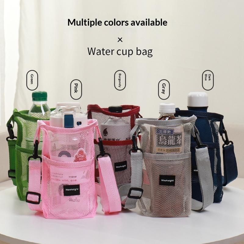 Outdoor Water Bottle Shoulder Strap Anti-drop Crossbody Bottle Protector for Camping Hiking Climbing Trips