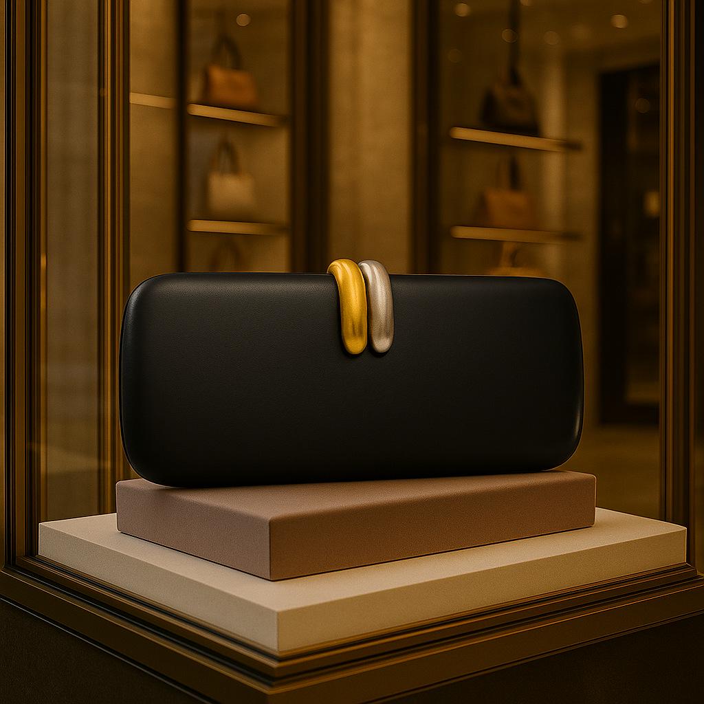 Pochette in PU Stile Europeo e Americano: Borsa a tracolla e a spalla versatile da sera