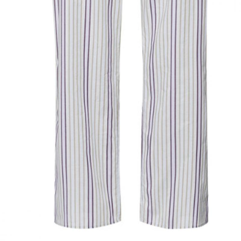 Hanro Sleep   Lounge Long Pants  74848  Beryl Stripe 