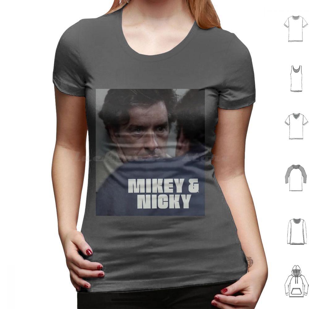 Mikey  Amp  Nicky 1976 T Shirt Cotton Men Women DIY Print Gena Rowlands John Cassavetes A Woman Under The Influence Film