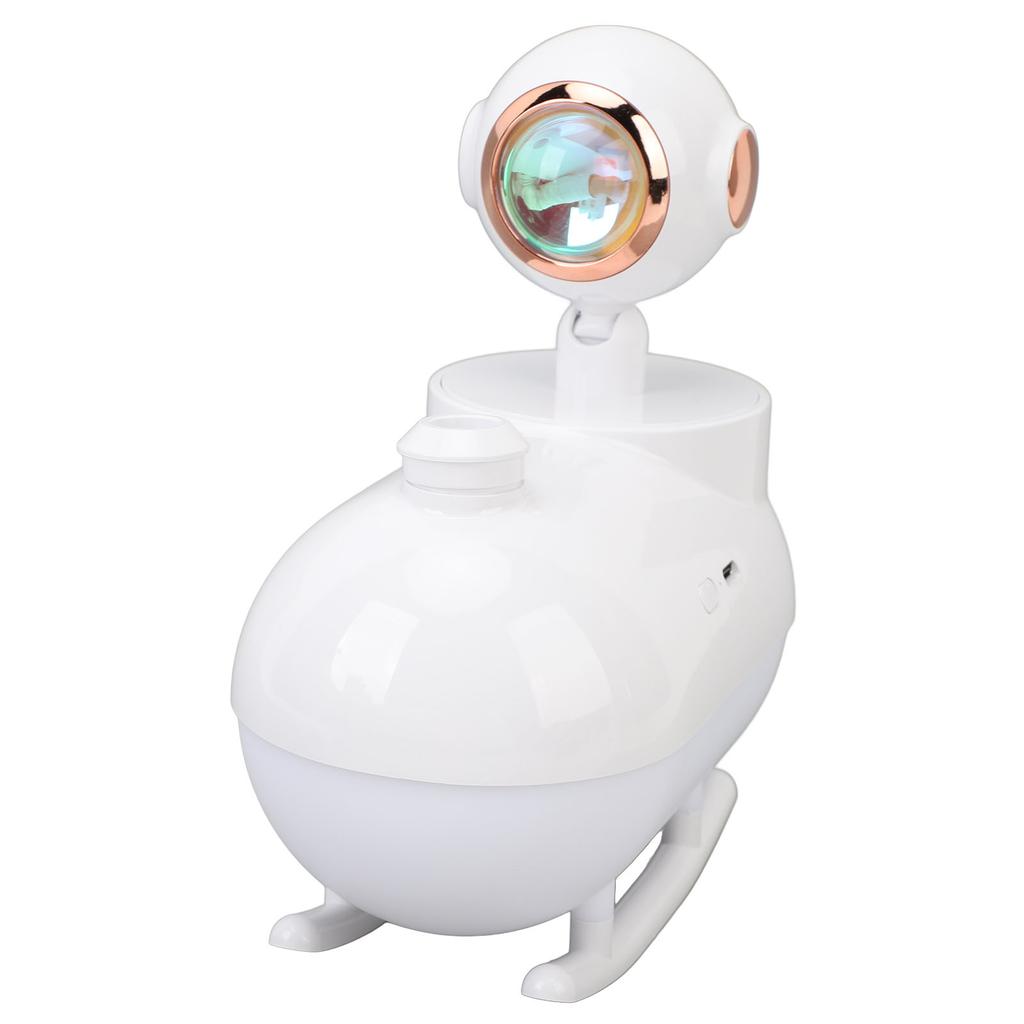 Mini Umidificador de Ar Silencioso Portátil Multifuncional Umidificador de Aroma para Estudo Dormitório 300ml