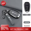 Hub Caps Zinc Alloy Car Remote Key Cover Case Shell Holder For Alfa Romeo Giulia 2015 +Stelvio 2016+ Spider Etcetera Key Protect CVR1