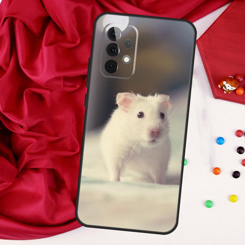 Cute Lovely Pet Hamster Funda For Samsung Galaxy A54 A34 A14 A13 A23 A33 A53 A73 A12 A22 A32 A52 A51 A71 Case