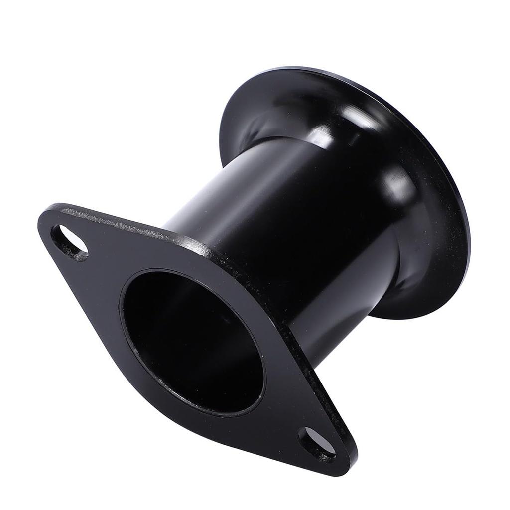 Kanoan Aluminum Curled Air 44 X 72 Set of 2 or Universal Aftermarket Carburetor Replacement for Toyota of 4 Funnels, Mm, 4, AE86, Etc. (Set (Black))