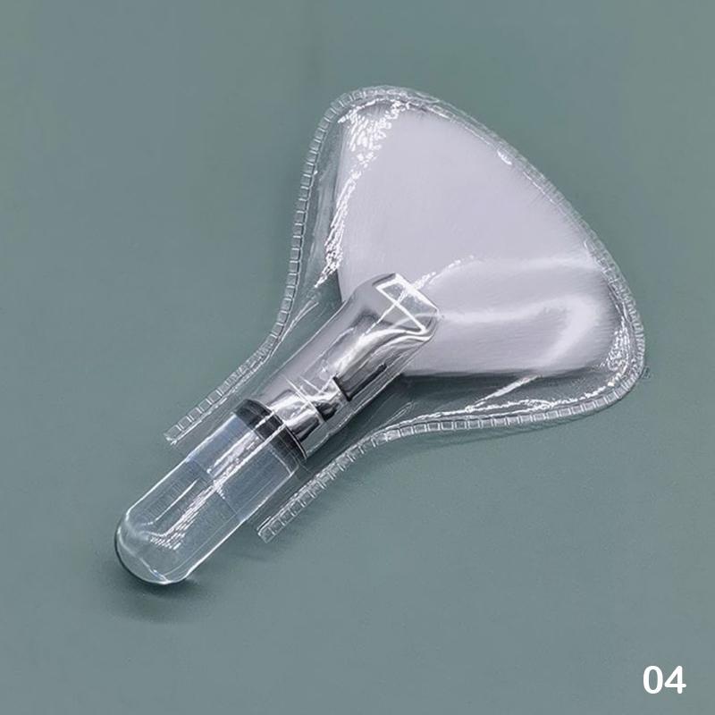 Mini Fan Makeup Brushes Facial Powder Foundation Blusher Concealer Brush Cosmetic Tools Synthetic Fiber Fan Brushes