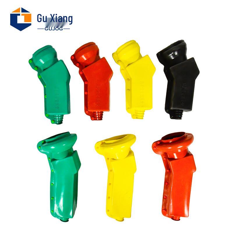 High/Low Voltage Transformer Terminal Silicone Rubber Protective Sleeve 7-Piece Pack