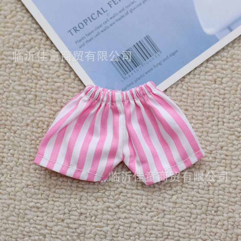 Labubu Doll Clothing Headmaster Dog Floral Dress 17cm Plush Doll Clothing Accessories Labubu I II Idol Doll Sitting Party