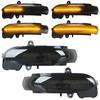 Mercedes CL203 S203 W203 C-Class 01-07 left + right turn signal mirror SMOKED DYNAMIC LED 2 pcs. SET