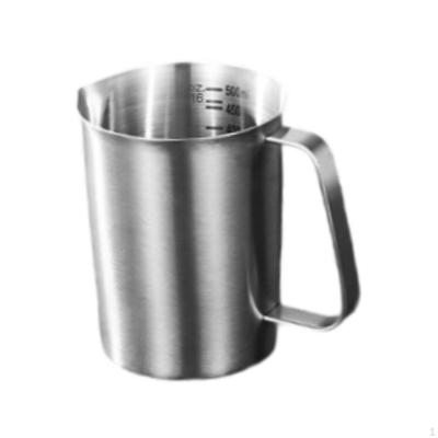 Stainless Steel Measuring Cup ,Milk Frothing Pitcher ,Baking Tool ,Large Capacity ,Container Jug