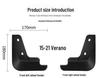 Buick Verano 2015-2021 Tire Mud Flaps: Leather Cross-Border Modification