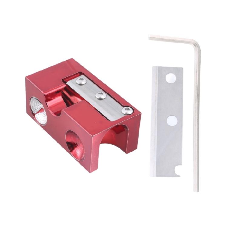 Pool Cue Tip Shaper Portable Aluminum Pool Cue Tip Shaper Pool Cue Tip Repair Tool Pool Cue Accessories