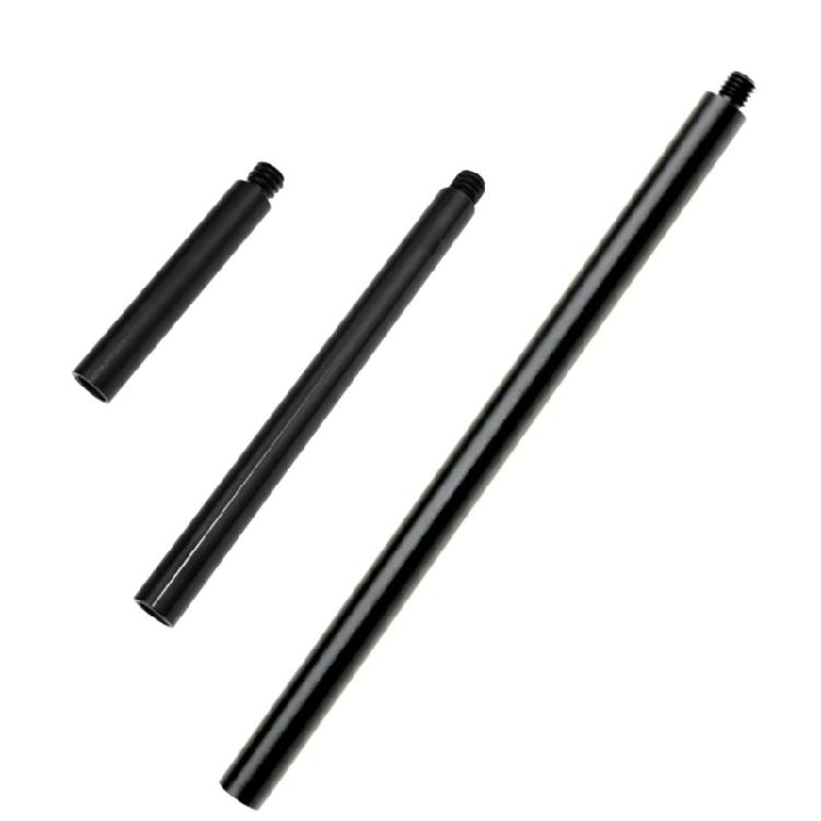 1/4 Screws Extension Rod Handhelds Tripods Mount Monopods Extension Rod Aluminum