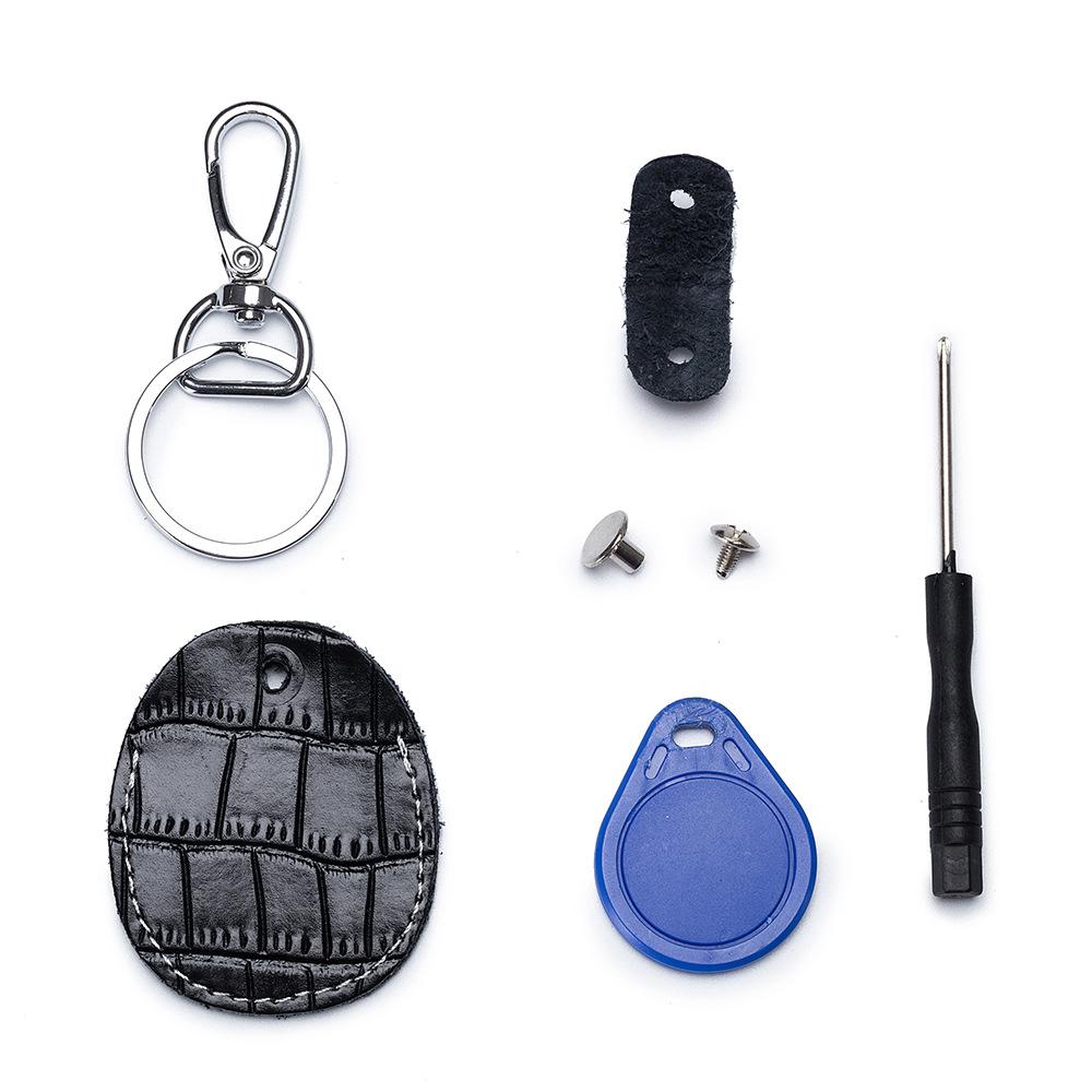 Case for Apple Airtags PIK Magnet Keychain Leather Protective Cover for Pandora Tag Dog Tracker Locator Device Sleeve for Airtag