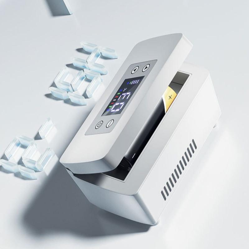 Mini Portable Refrigeration Box Car Home Dual Use Rechargeable Refrigeration Small Refrigerator