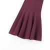 Winter 2024 Women's European & American Style Sleeveless Boat Neck Dress with a Simple Wide Hem