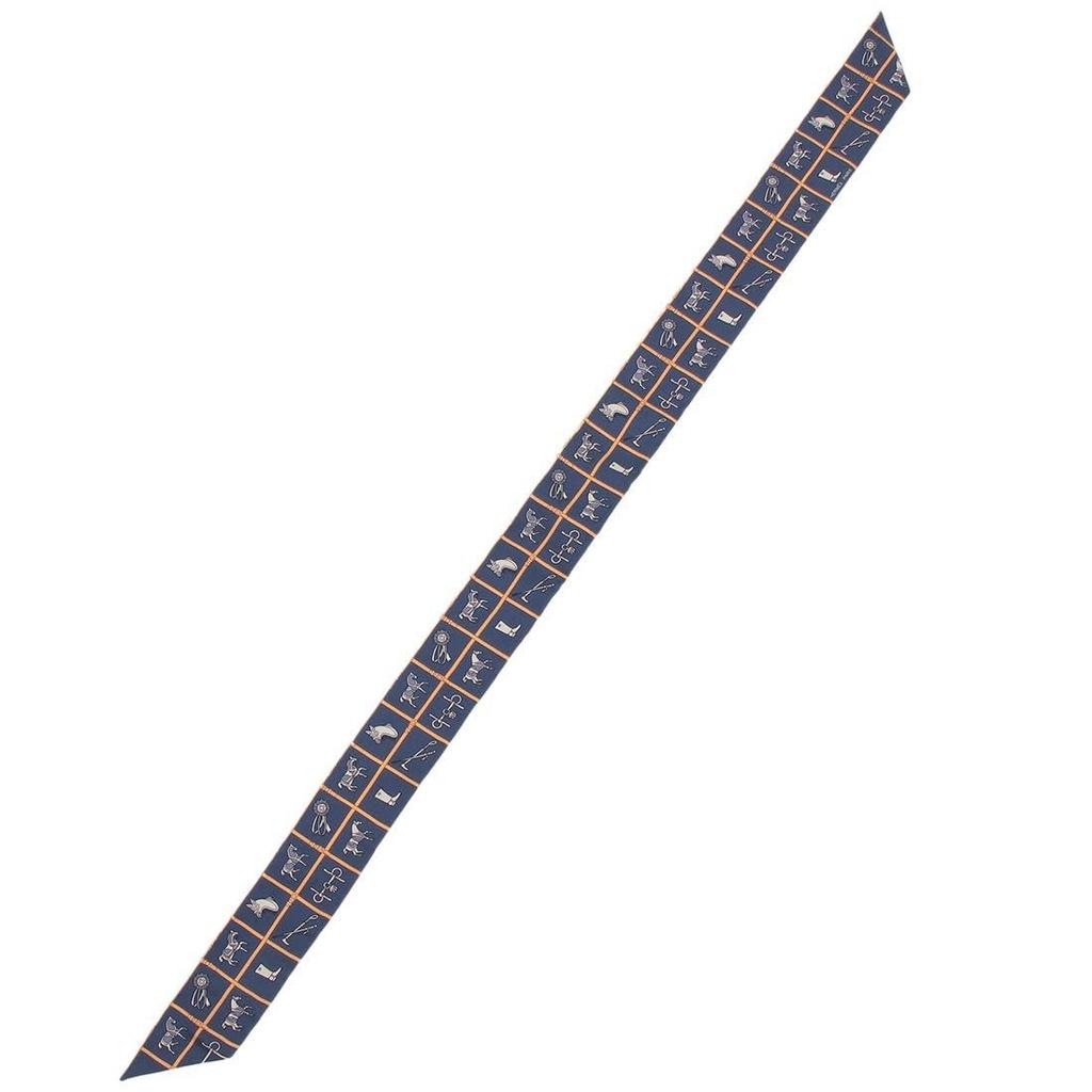 Scarf Bandana Twilly Multicolor Navy H061356 S 22 [Hermes] Women's [Item]