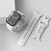 Silikon-Sportarmband für Apple Watch Ultra 49 mm 8 7 45 mm 41 mm, atmungsaktives Gummiarmband für IWatch Serie 7 3 4 5 6 Se 40 mm 44 mm 42