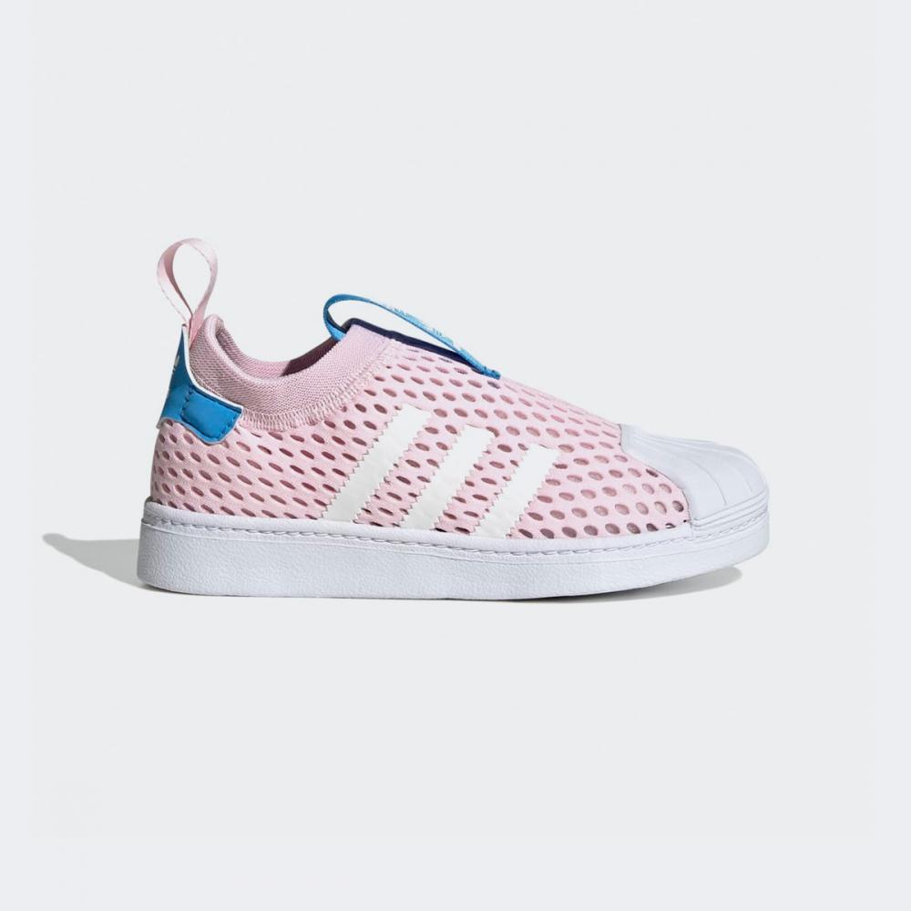 

Adidas superstar 360 2.0 детские FZ5605 CLPINK FTWWHT PULBLU 200
