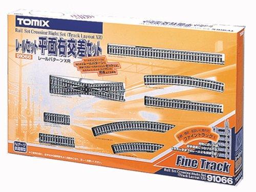 

TOMIX [91066] Rail Set Plane Right Intersection Set (XR Pattern)