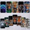 Animal Tiger Phone Case for Motorola Edge 20 30 S30 40 50 Fusion Lite Plus Pro Ultra Neo One Action Zoom Hyper Power Macro Vision