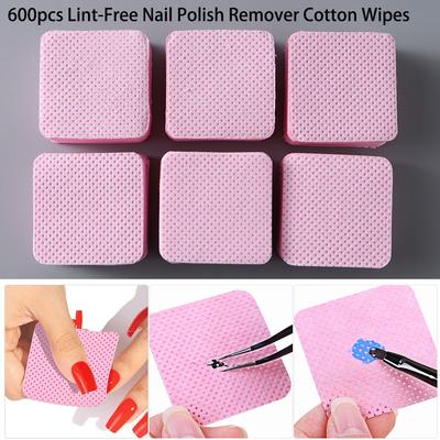 Fusselfreier Nagellackentferner, Wattetücher, UV-Gel-Spitzenentferner, Reiniger, Papierpad, Nagellack, Kunstreinigung, Maniküre-Werkzeuge