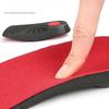 EVA Arch Half Pad Sweat Absorption Breathable Shock Absorption Pressure Relief Non-slip Sports Insole for Foot Comfort