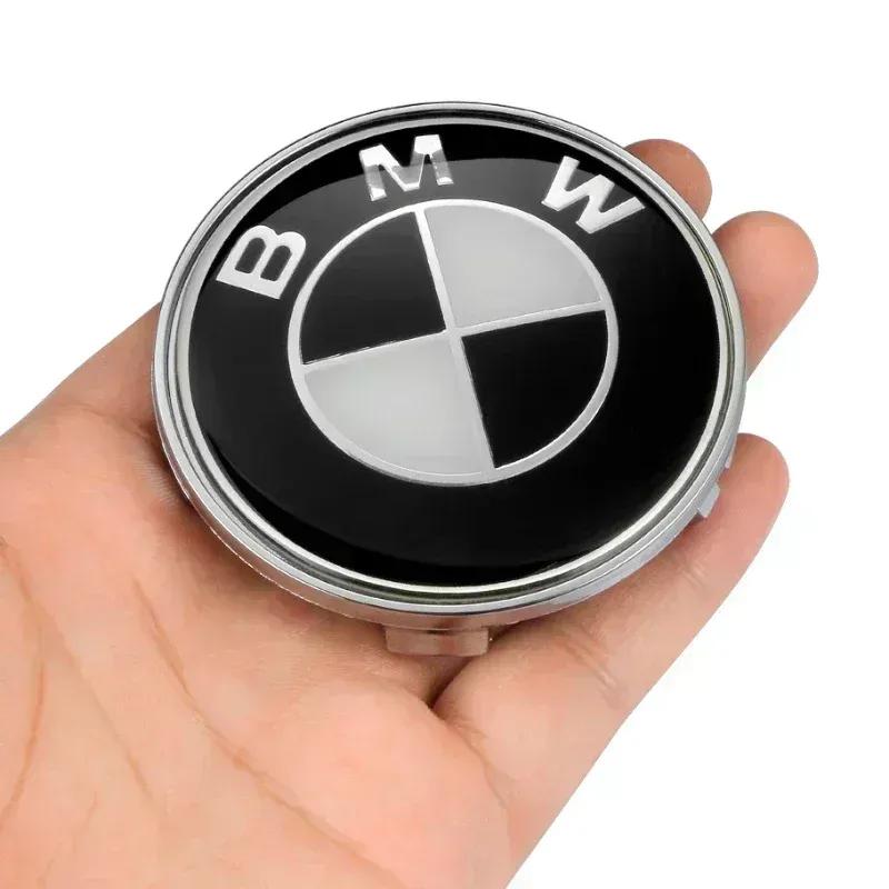 -4Pcs/Set 56/60/68MM Car Wheel Center Hup Caps Wheel Cover For BMW E36 E39 E46 E60 E90 E90 F01 F10 F30 G01 G20 G21 G30
