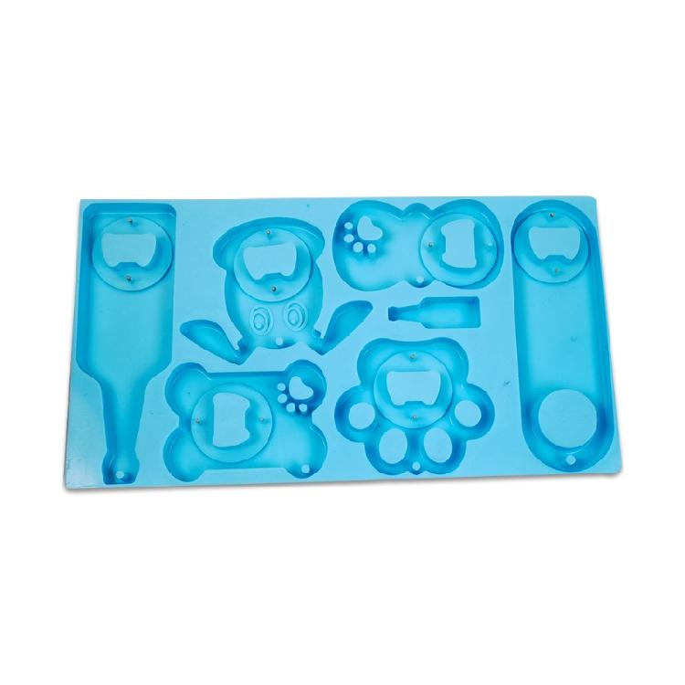 

Bottle Opener Beer Spanner Resin Jewelry Casting Molds for Wine Corkscrew 1