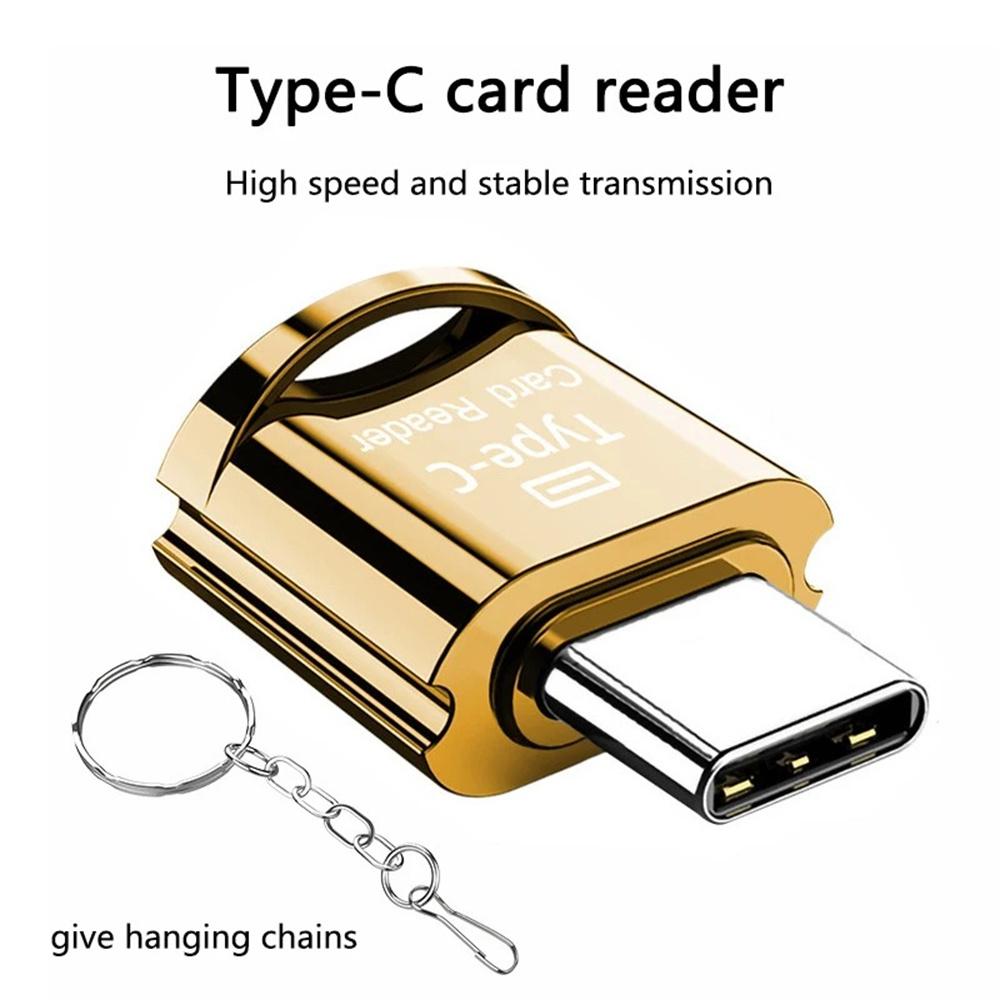 Type C To Micro-SD TF Adapter OTG Smart Memory Card Reader USB3.0 Flash Drive Micro USB To Micro-SD Adapter For Xiaomi Samsung
