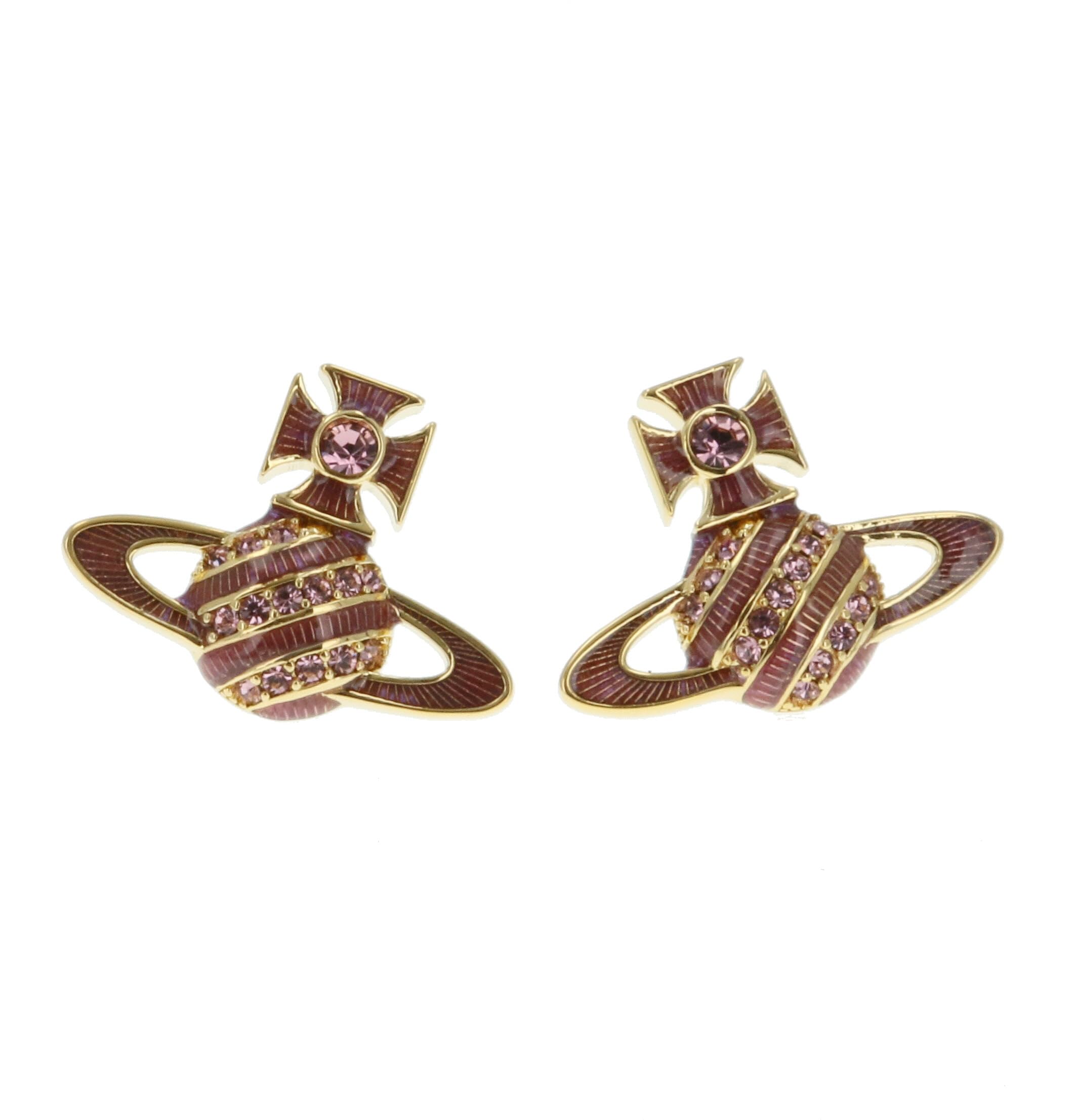 

Vivienne Westwood ASSITA Brass Women s Earrings, 62010365/02R875, [Used] золотий