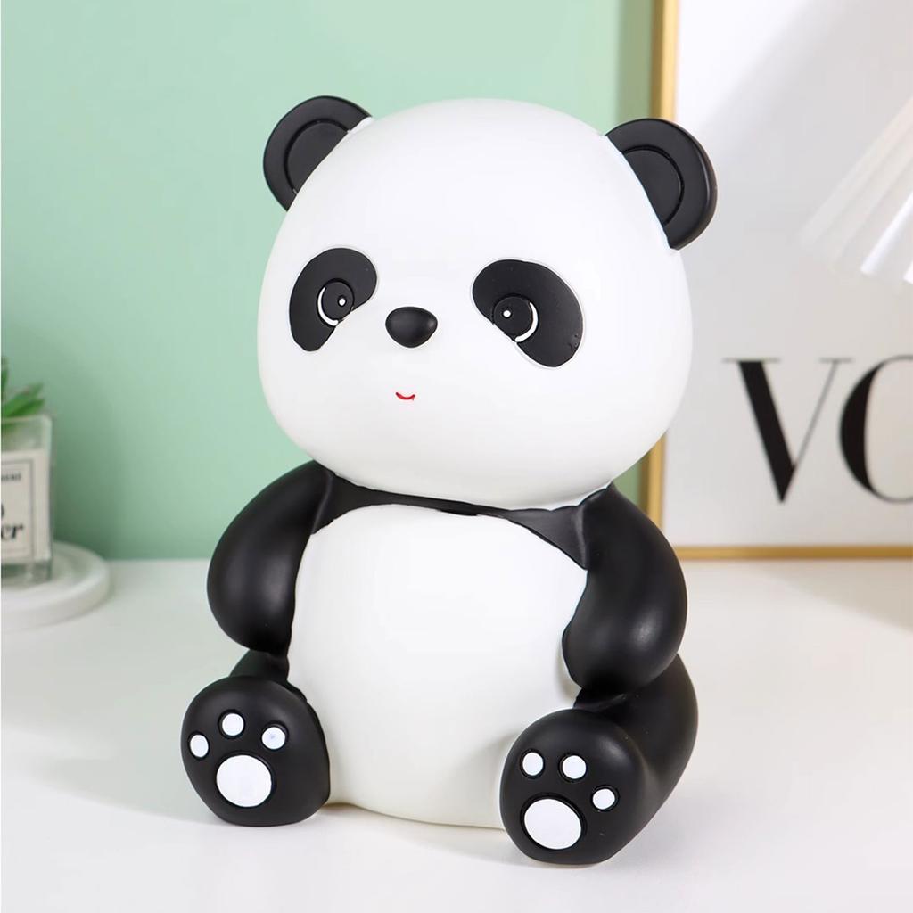 Cartoon Animal Money Box Panda Piggy Banks Decorations Panda Coin Banks for Kids Birthday Gift
