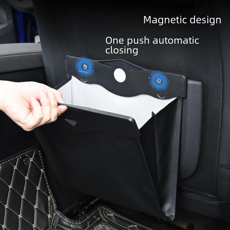 Hanging Foldable Car Trash Bag - Multifunctional Interior Accessory
